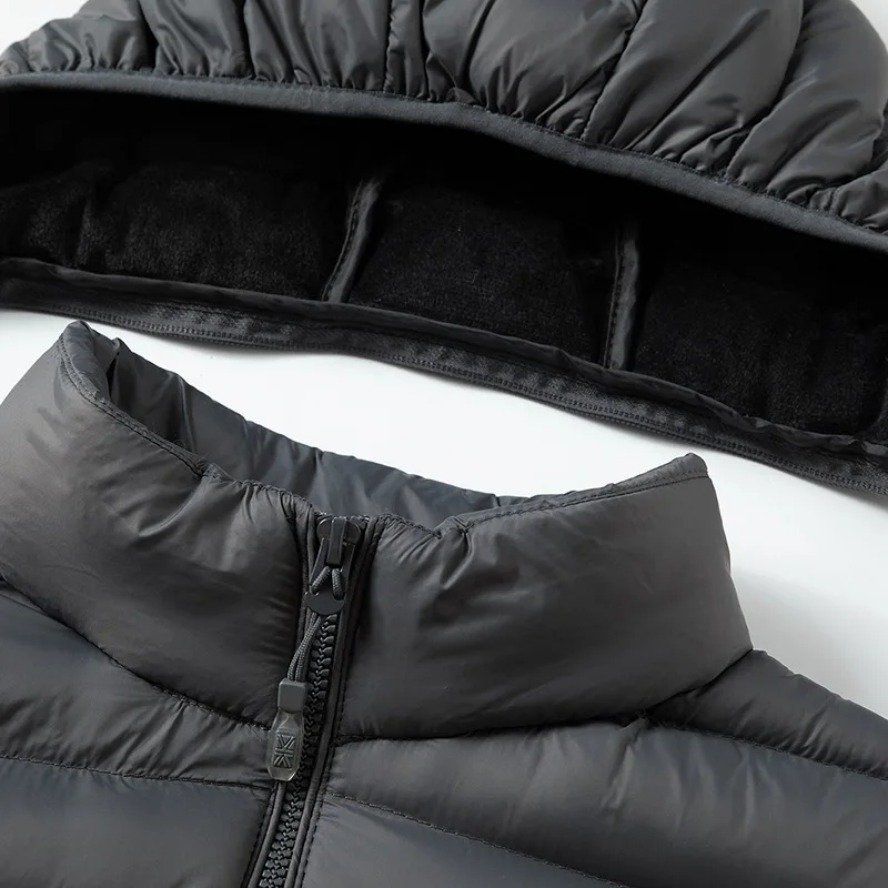 Winter Men's Warm Waterproof Jacket 2022 New Thickened Hooded Parker Jacket Slim Fashion Outerwear Zipper Top