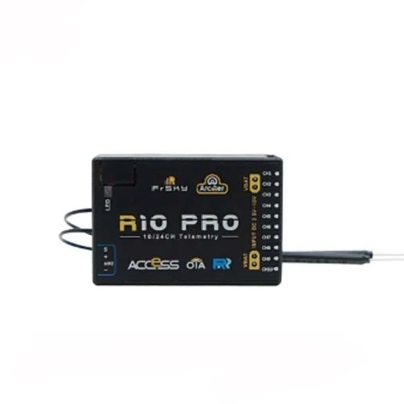 

For Instock Frsky ARCHER R10 Pro OTA 2.4G 10/24CH ACCESS S.Port F.Port PWM SBUS Telemetry Receiver For RC Drone Airplane