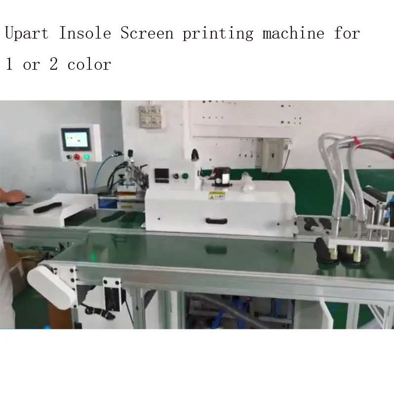 

automatic insoles silk screen printing machine/ Auto screen printer for insoles