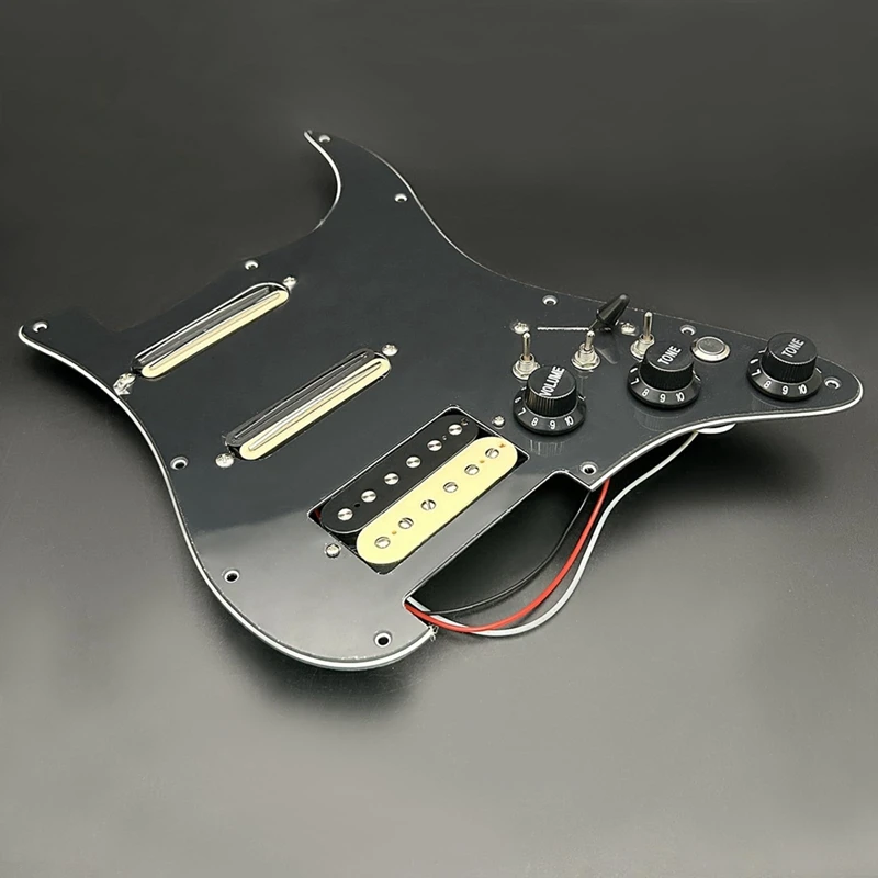 Электрическая гитара SSH-Coil Split Pickguard 2 Mini Humbucker + 1Humbucke тихий переключатель