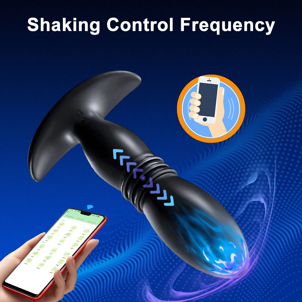 Телескопический вращающийся вибратор для мужчин и женщин анальные игры с