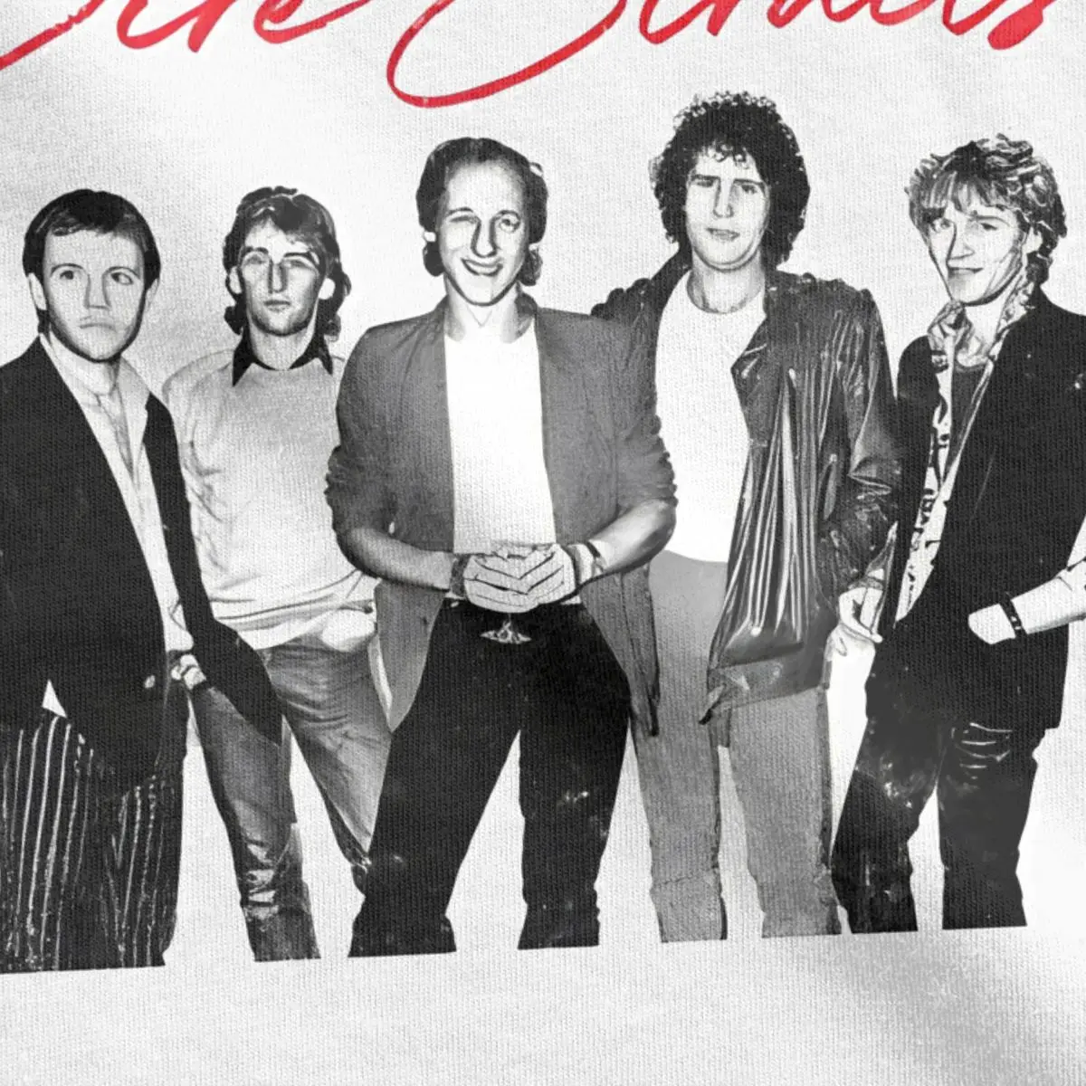 Мужские футболки Dire Straits On The Night Подарок для фаната Потрясающая футболка из 100%