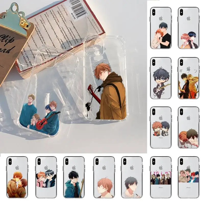 

Given Yaoi Anime Phone Case for iPhone 11 12 13 mini pro XS MAX 8 7 6 6S Plus X 5S SE 2020 XR cover
