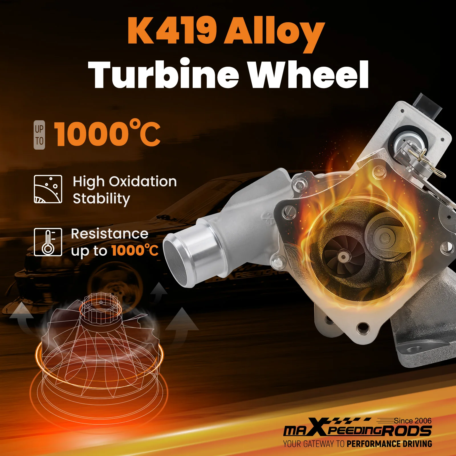Уличный турбокомпрессор Turbo для HONDA ACCORD 1.5L VG16 2018-2023 18081-0528E 180810528 E 181201132 189006 A0003