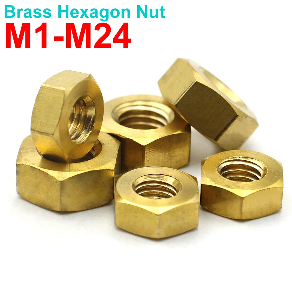 

Zimir латунные шестигранные гайки M1-M24