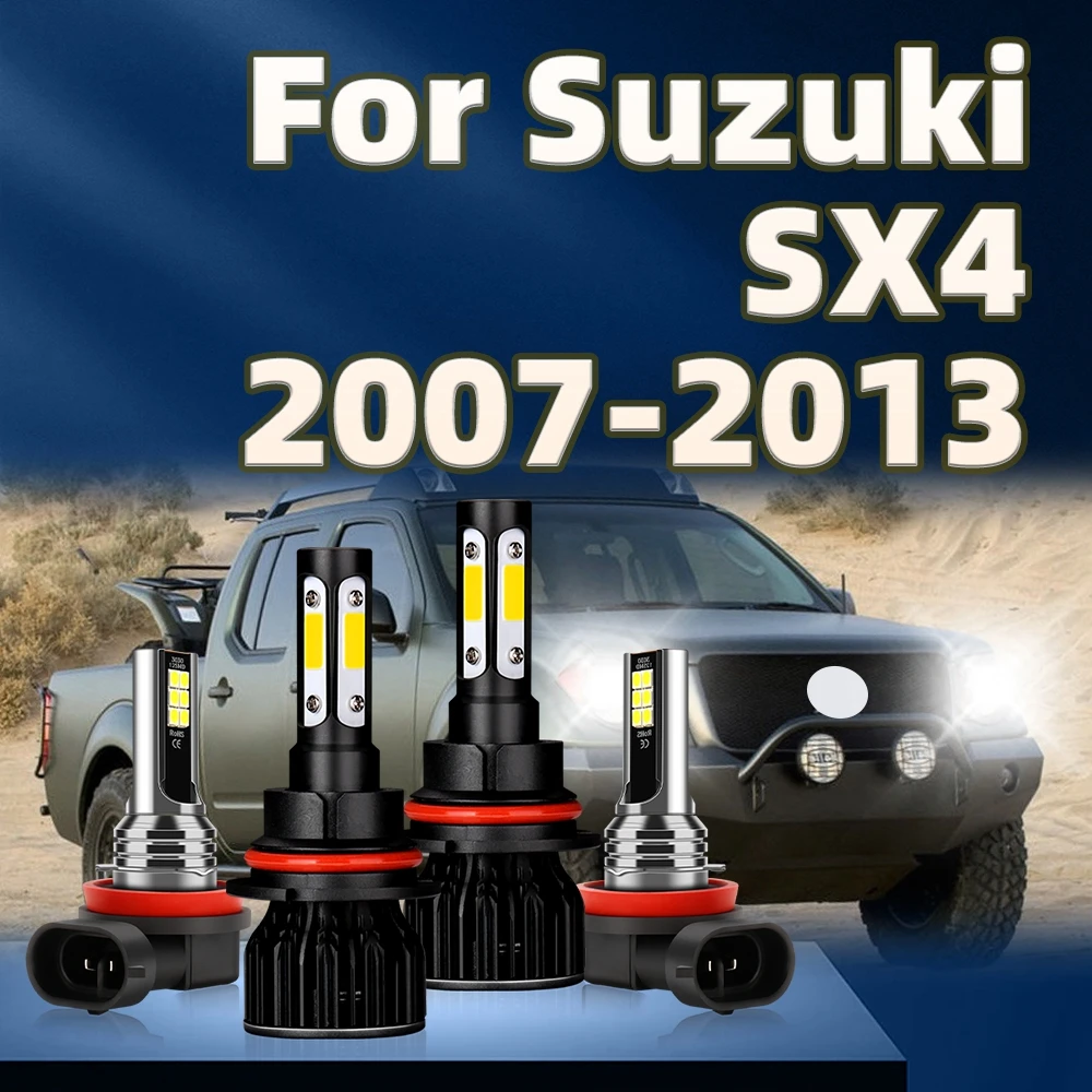 

Светодиодные 9007 Автомобильные фары 6000 лм дальний и ближний свет H11 2007 K противотуманные лампы для Suzuki SX4 2008 2009 2010 2011 2012 2013