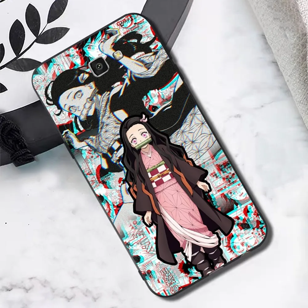 Nezuko Demon Slayer коллаж чехол для телефона Samsung J 7 plus 7core J7 neo J6 prime J4 J5 Mobile Cover