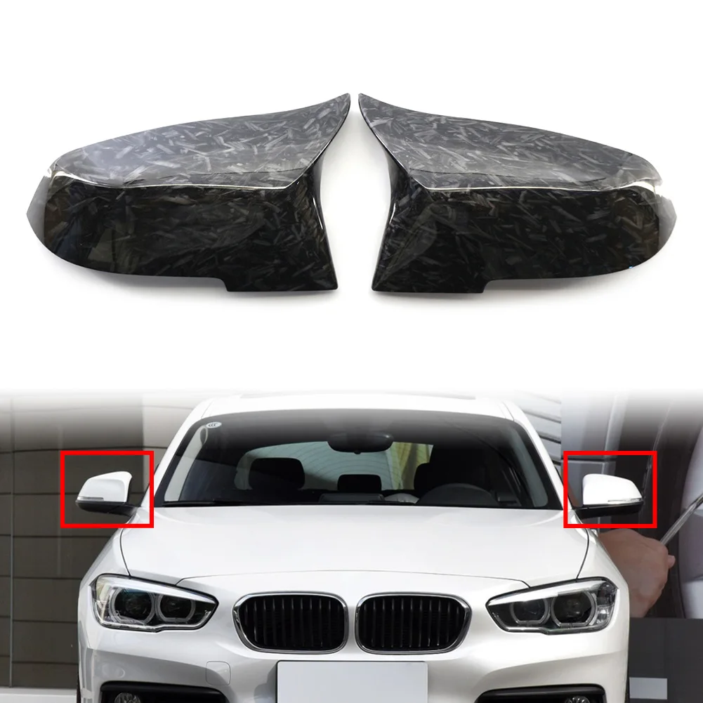 

2Pcs Car Rear Mirror Cover Caps For BMW F20 F21 F22 F23 F30 F31 F34 F32 F33 F36 E84 F87 51167292745