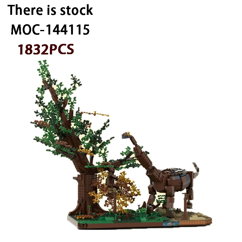 

Классический набор 21318, Лесной коттедж, совместимый с фотоэлементами, динозавр, сборка мира, строительный блок, модель 1832 PartsKidsToyGift