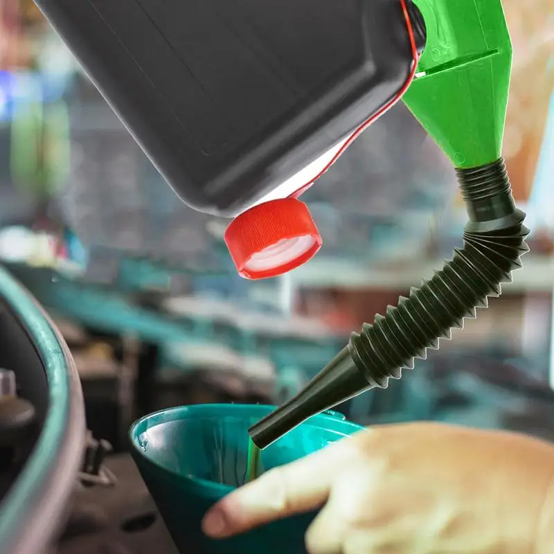 

Universal Oil Change Funnel Car Multipurpose Oil Transfer Tools For Kitchen Car Motorcycle Boats Portable Funneling Accessory
