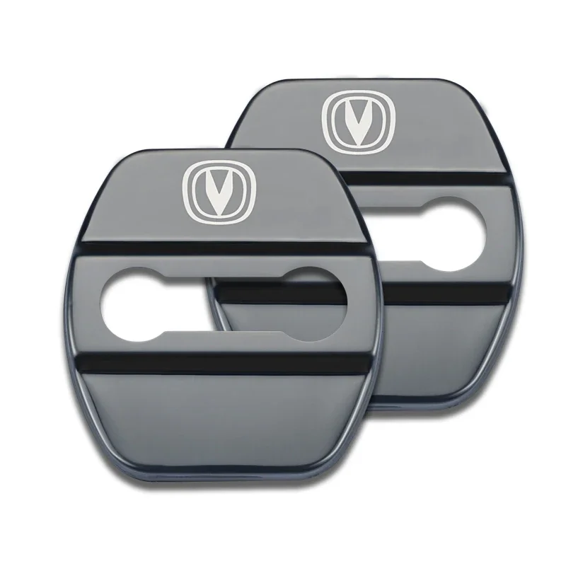 4 шт./комплект крышки для автомобильных замков из нержавеющей стали