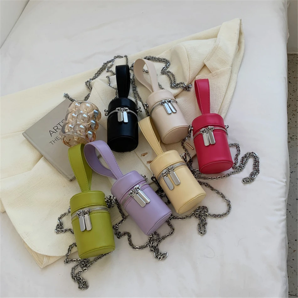 Супермаленькая дамская сумка с губной помадой сумки на плечо карамельных цветов