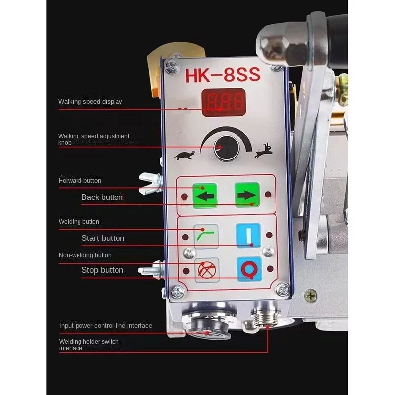 Портативная сварочная тележка HK-8SS автоматическая магнитная для стальной