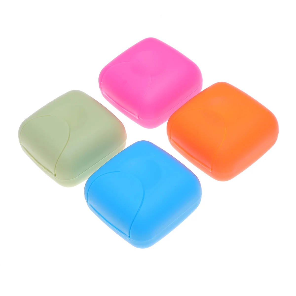 

4pcs Box Sealed Portable Small Bathroom Household Camping Living Room Case Savers