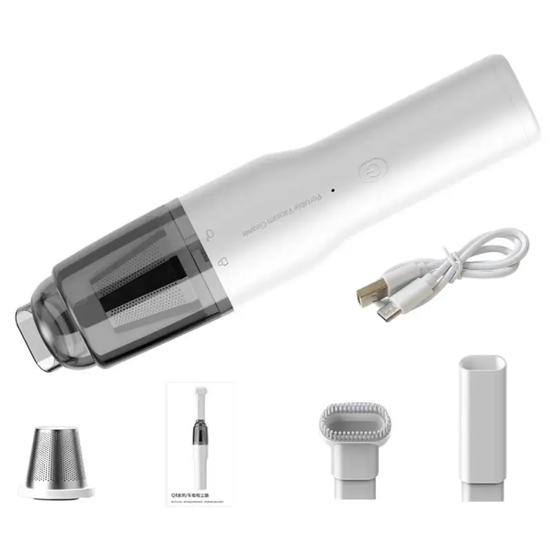 

Handheld Vacuum Portable 12000PA Vacuum Cleaner Powerful Rechargeable Cordless Vacuum Multi-Function Car & Home Cleaner Offices