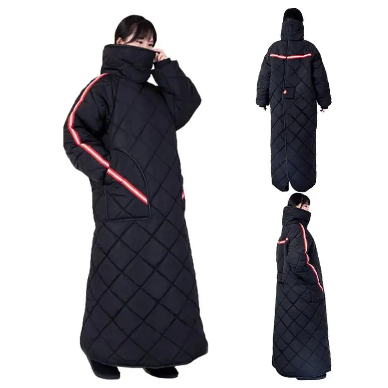 

Winter Scooters Leg Cover Knee Blanket Warmer Windproof Thick Long Motobike Leg Lap Apron Quilt Motorcycle Windshield Quilts