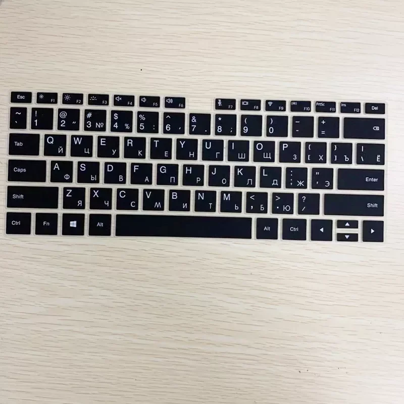 

Russian Letter Keyboard Cover for Huawei Matebook 13 X Pro Silicone Sticker for Huawei Matebook D 14 D 15 Protective Film