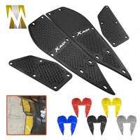 motorcycle accessoris for yamaha xmax 250 300 x max 300 2017 2018 xmax mats cnc footrest footpads aluminum alloy pedal plate 400