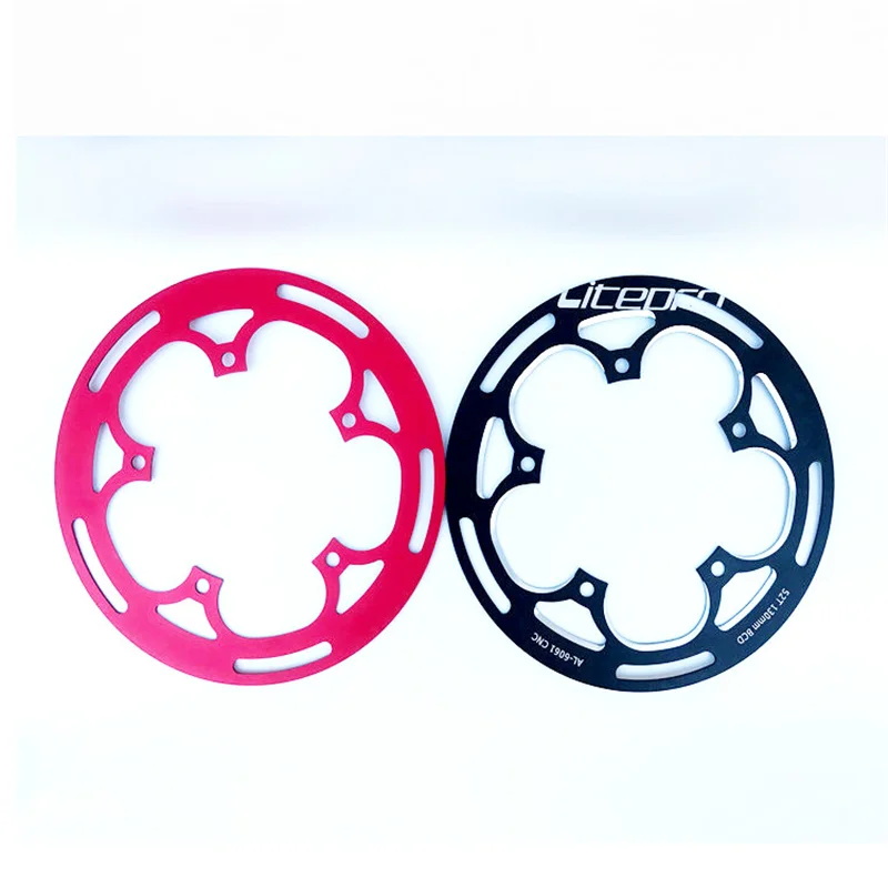 Litepro LP велосипедная Складная CNC односкоростная дисковая звезда с защитой BCD 130 мм