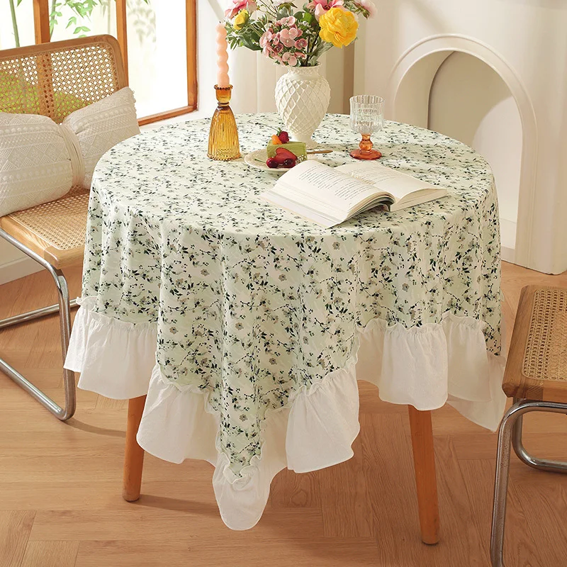 

Многоразовая водонепроницаемая скатерть из полиэстера/хлопка