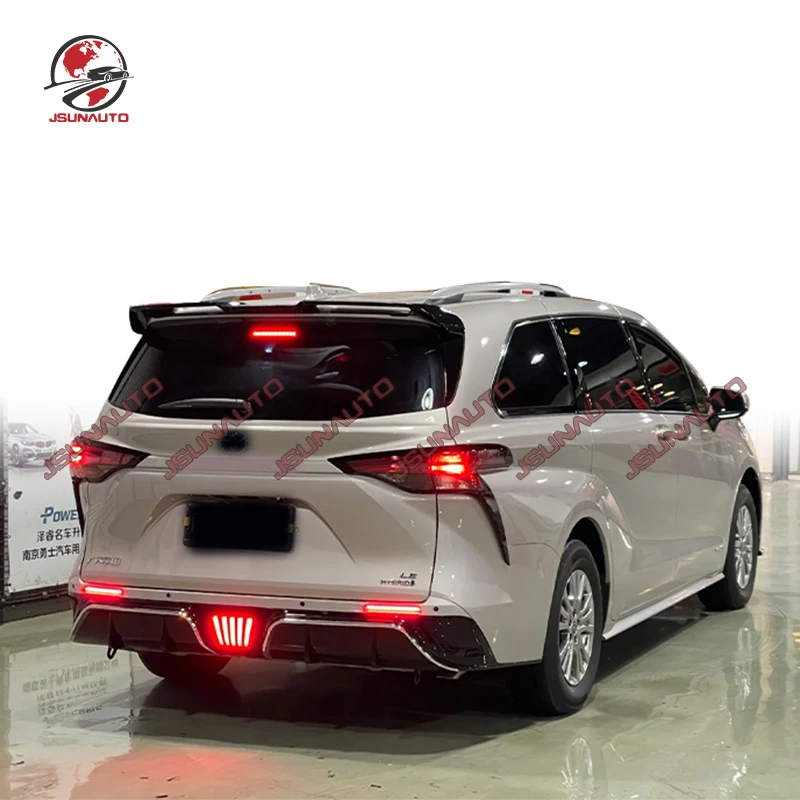 Новое поступление для Toyo Sienna 21-23 конверсионный стиль JS передний бампер задний