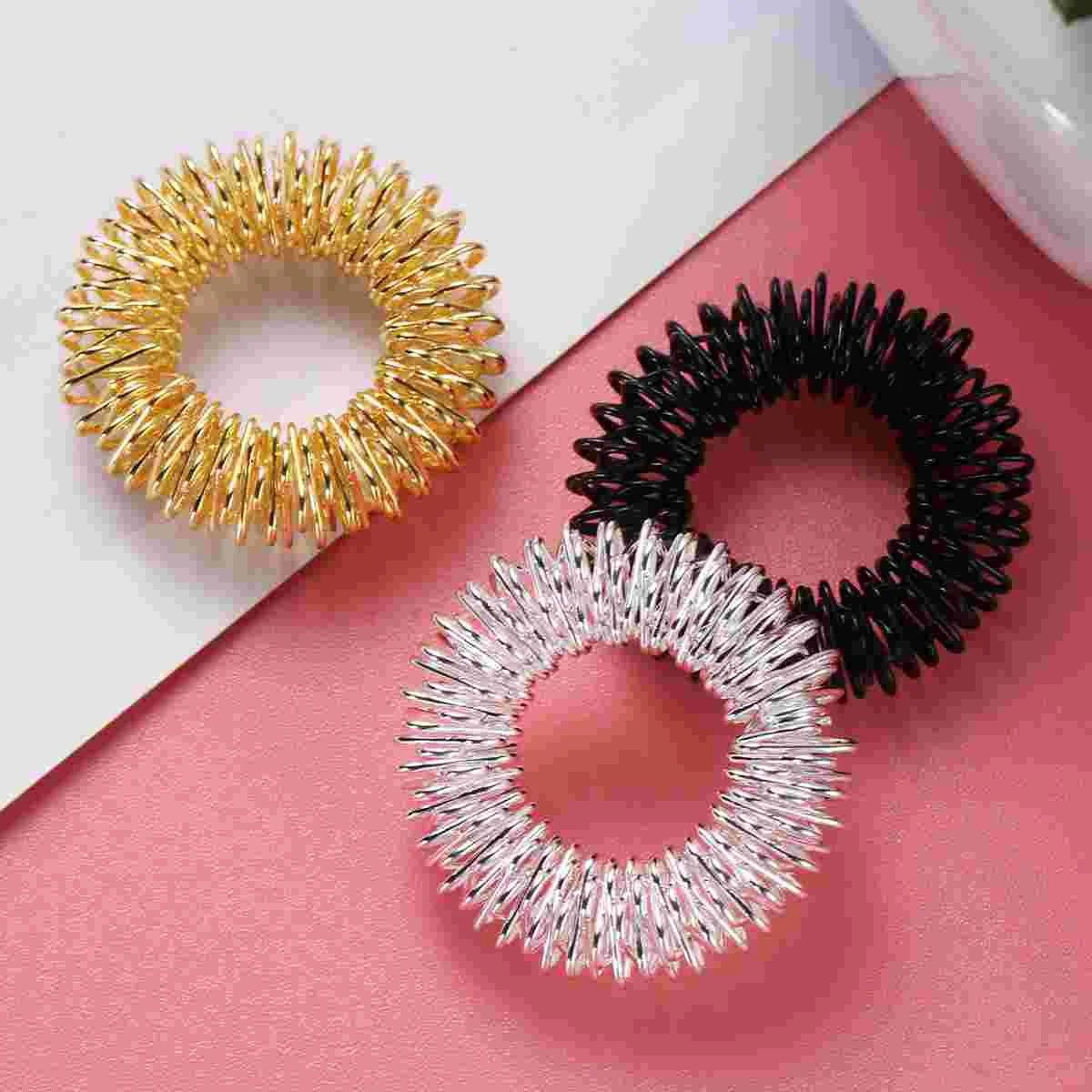 

12 шт., кольца для акупрессуры для детей и подростков