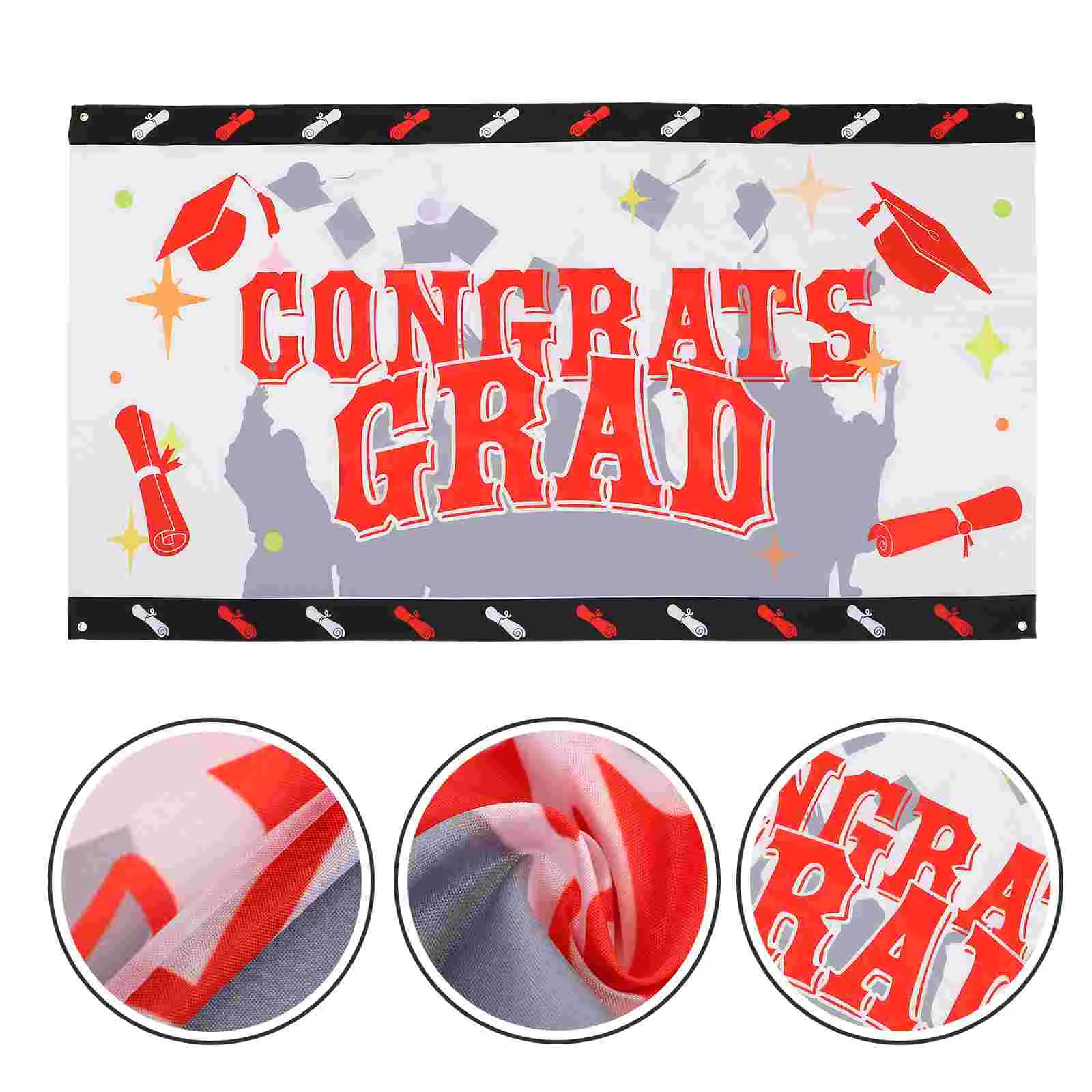 

Polyester Graduation Banner Printing Graduation Photo Background Banner
