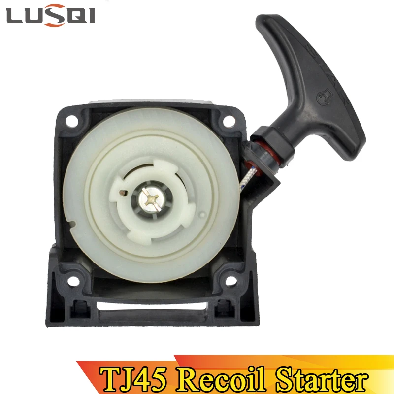 LUSQI Recoil Hand Pull Starter Gasoline Brush Cutter For Kawasaki TJ45 TJ45E