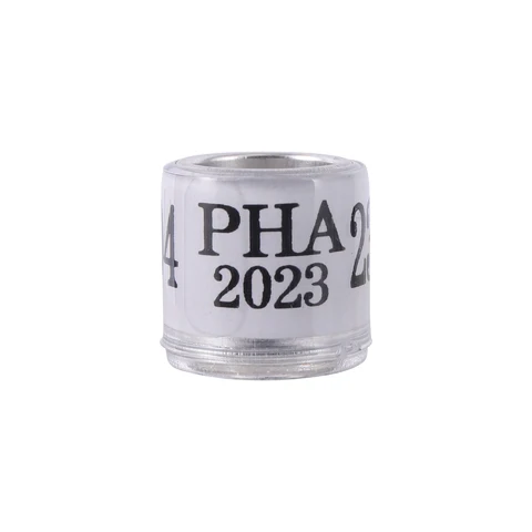 PHA 2025 8 мм кольцо на лапку голубя, алюминиевый пластиковый материал, кольцо на лапку птицы с цифрами, многоцветные дополнительные принадлежности для птиц, 30 шт.
