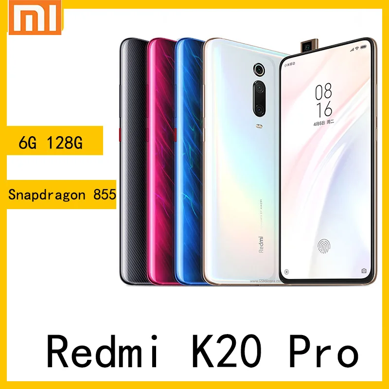 Tanie Smartphone Xiaomi Redmi K20 Pro Xiaomi Mi 9T PRO Celular 6GB RAM 128GB ROM Snapdragon 855 48 MP + 20 MP