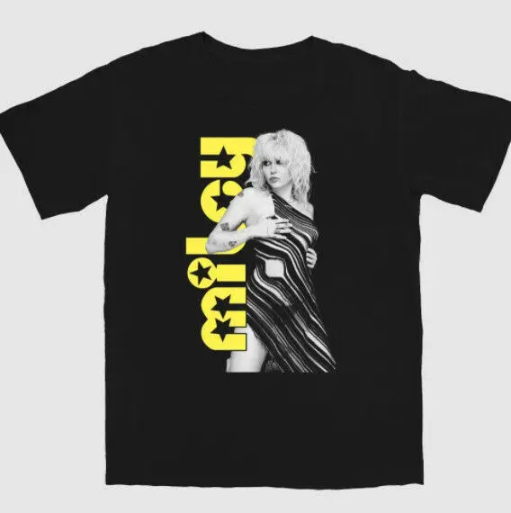 Футболка Miley Cyrus Singer забавная черная хлопковая футболка винтажный подарок для