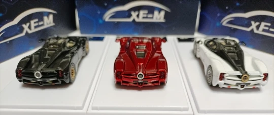 Фото Модель суперкара из сплава XF 1 64 Pagani Utopia Pagani Utopia из углеродного волокна, трехцветный №4