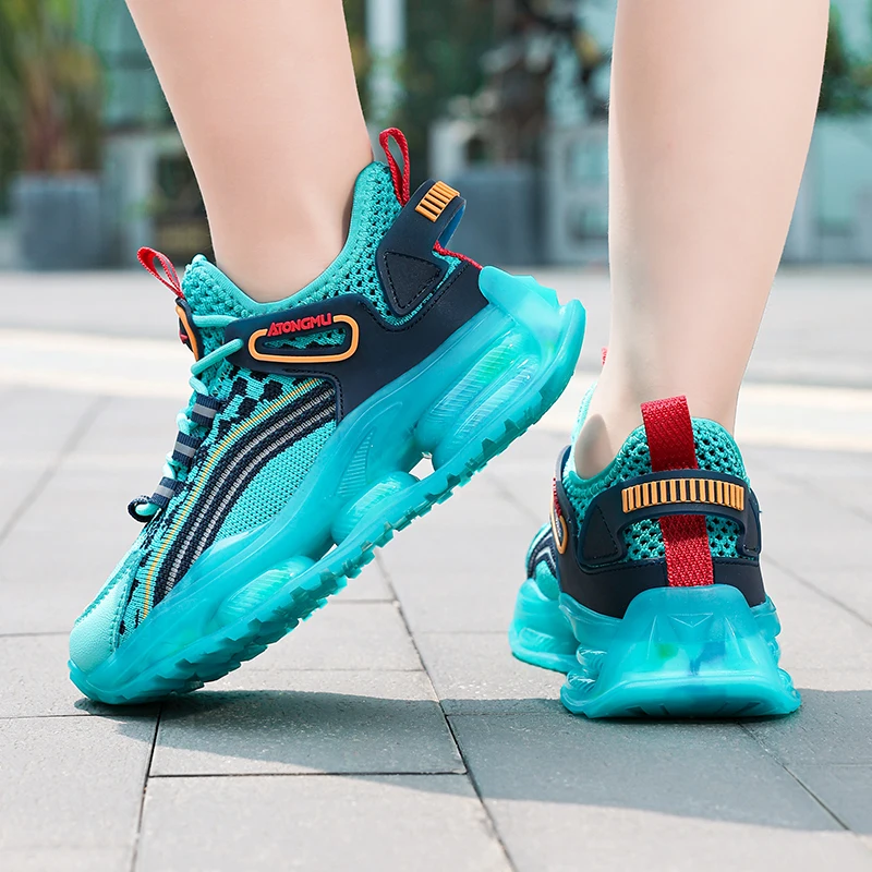 Кроссовки детские дышащие брендовая повседневная обувь для мальчиков и девочек