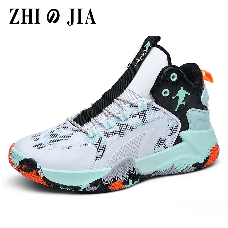 Women Boys Anti-slip Wear-resistant Basketball Shoes Athletic Sneakers Girls Breathable Sneakers 36-45