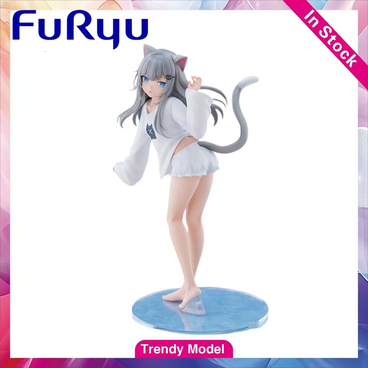 Фото В наличии: Фигурка FuRyu TENITOL TALL Nachoneko, модель, игрушка, подарок, коллекционный предмет, украшение. №2