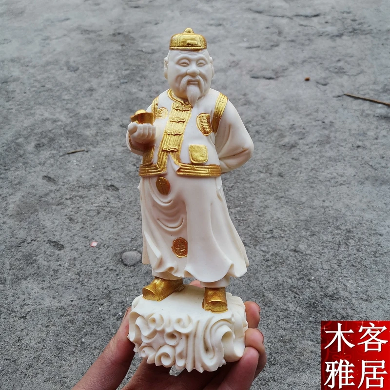 

Ivory Nut Grand Landlord Grand Wealth Owner Decoration Antique Shelf Decoration Home Decoration Account Room Mr. Tubao Shopkeepe