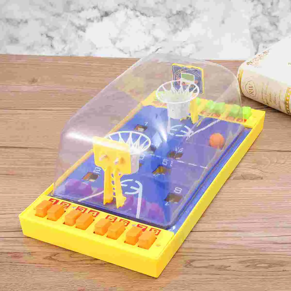 

Poppets Kids Fun Basketball Game Games Indoor Basketballs Toy Set Toys Finger Sports