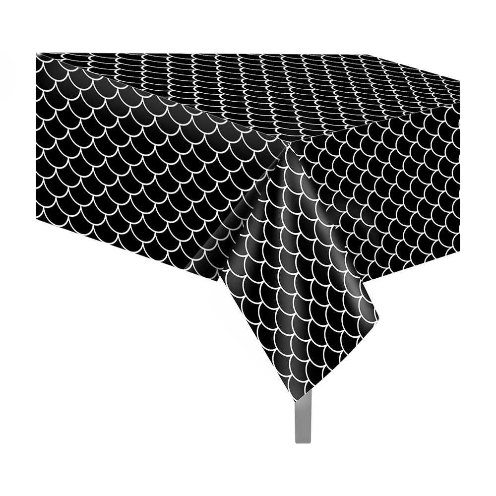 

130*220cm Cartoon Wild ONE Dinosaur Dragon Birthday Party Disposable Tableware Sets PE Tablecloths Baby Shower Party Decorations