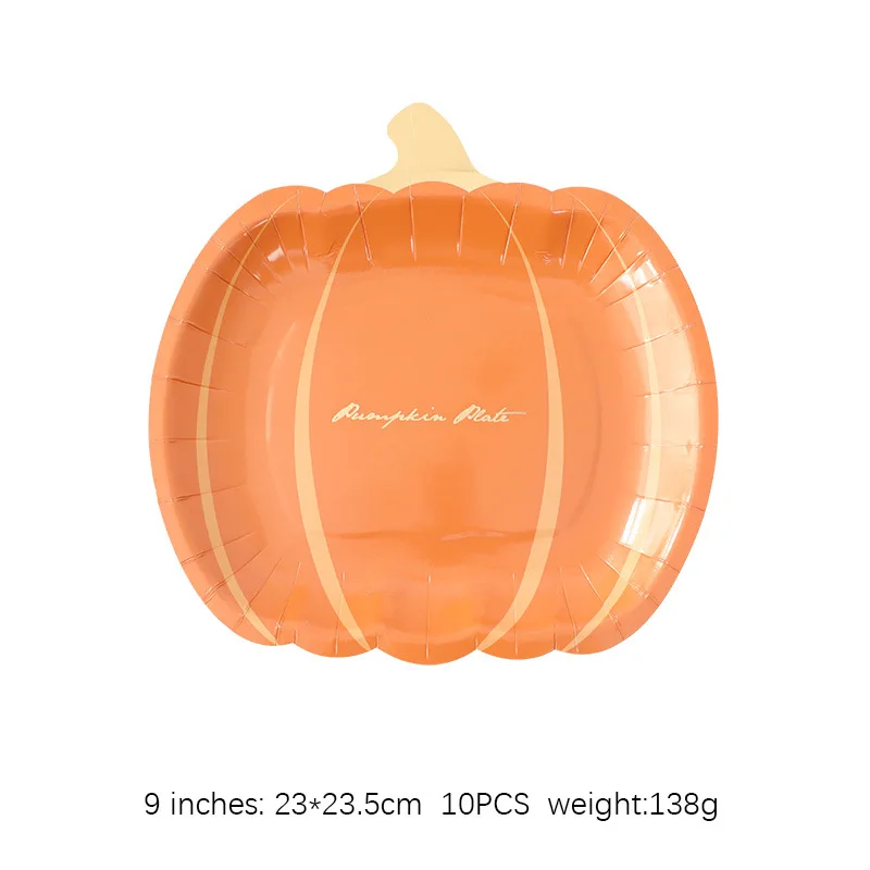 

Одноразовые бумажные тарелки на Хэллоуин