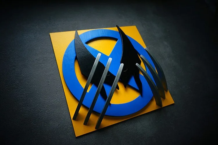 Marvel Hero Росомаха 3D картина аниме Человек-паук Дэдпул Халк Веном детская спальня