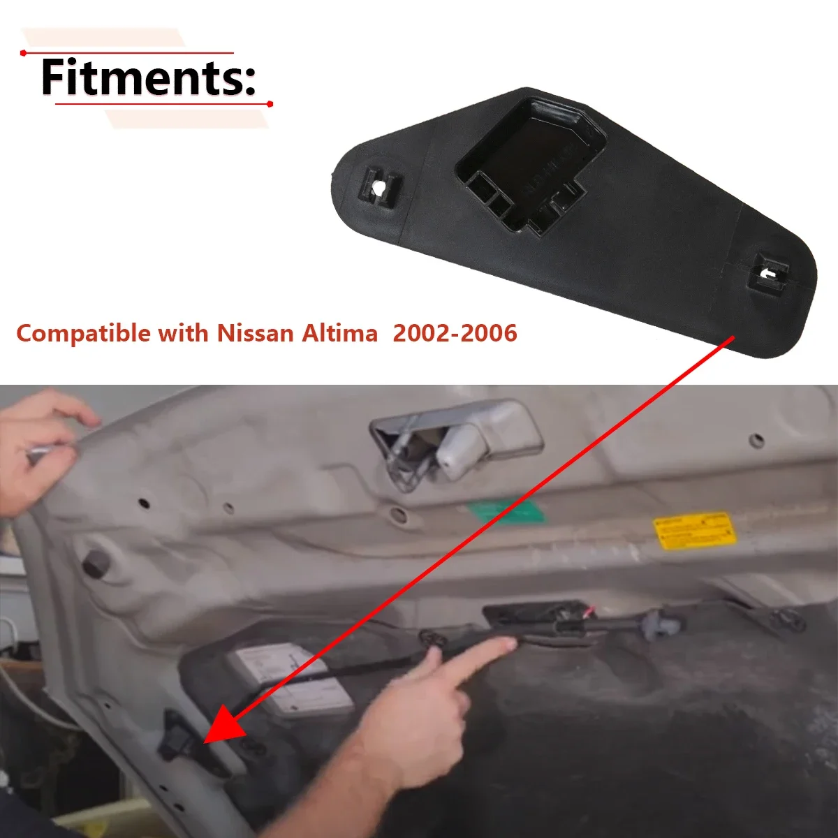 

Зажим для опоры капота, анкерный держатель, втулка для Nissan Altima 2002, 2003, 2004, 2005, 2006, автомобильные аксессуары 65773-8J02A