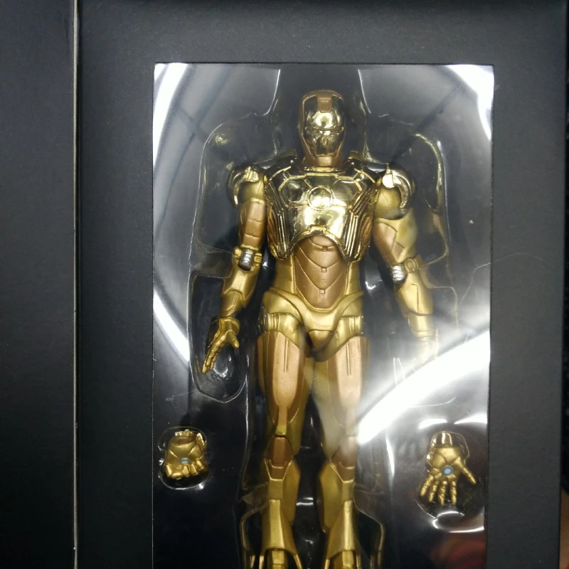 

Classic Iron Man Mark VI Movie Action Figure Mark 6 Avengers Tony Stark Legends Toys Doll Model toy gift