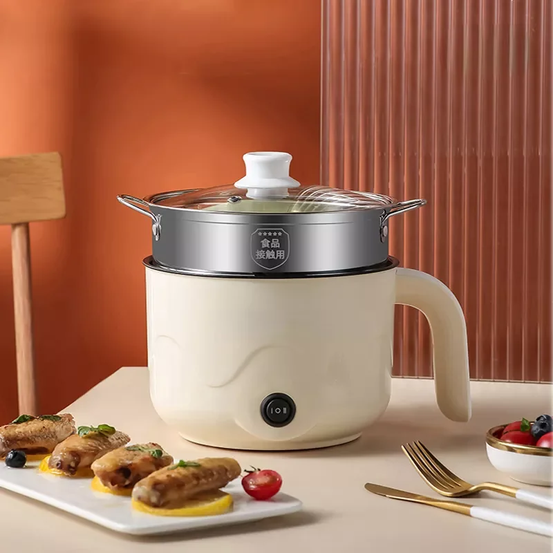 

NEW2023 New in Non-stick Pan Rice Cooker Heating Pan Cooking Pot Machine Single/Double Layer Steamed Eggs Pan Soup Pots air fr
