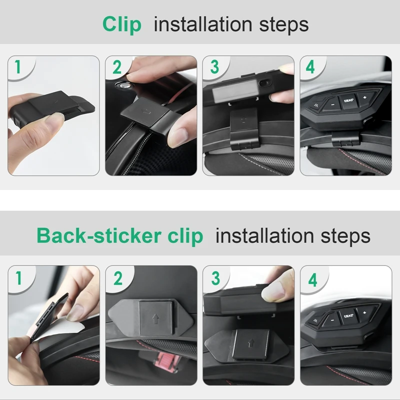 Полнодуплексная bluetooth-гарнитура для мотоциклетного шлема 20 водителей