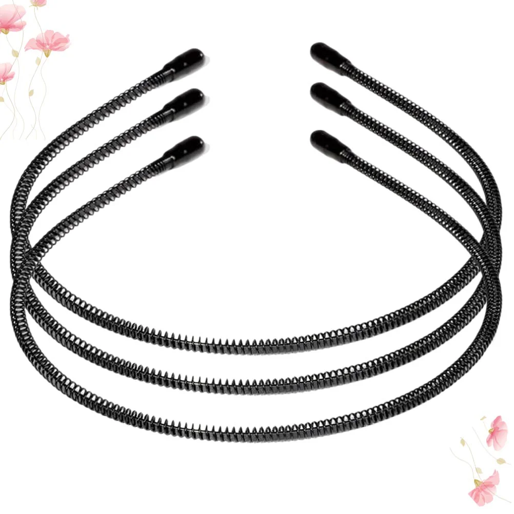 

Wavy Headband Unisex Hairband Invisible Accessories Anti- Wave-shaped Spiral Hairhoop Stretch Headbands Women