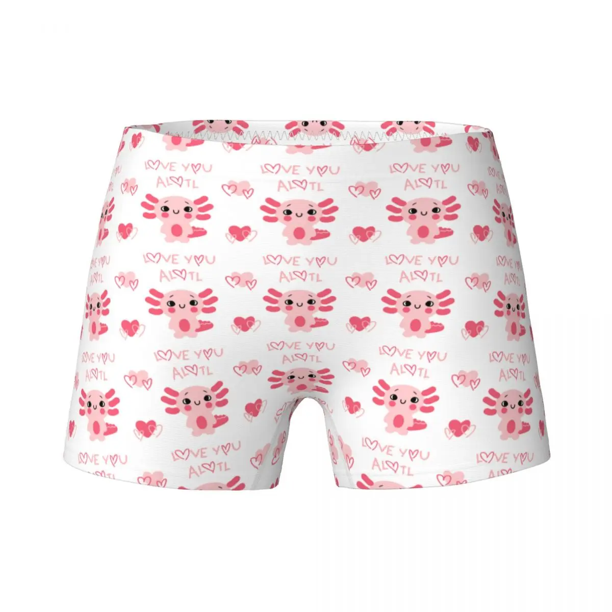 

Girls Axolotl Sea Animal Boxers Child Cotton Cute Underwear Kids Teenagers Pink Underpants Soft Shorts Size 4T-15T