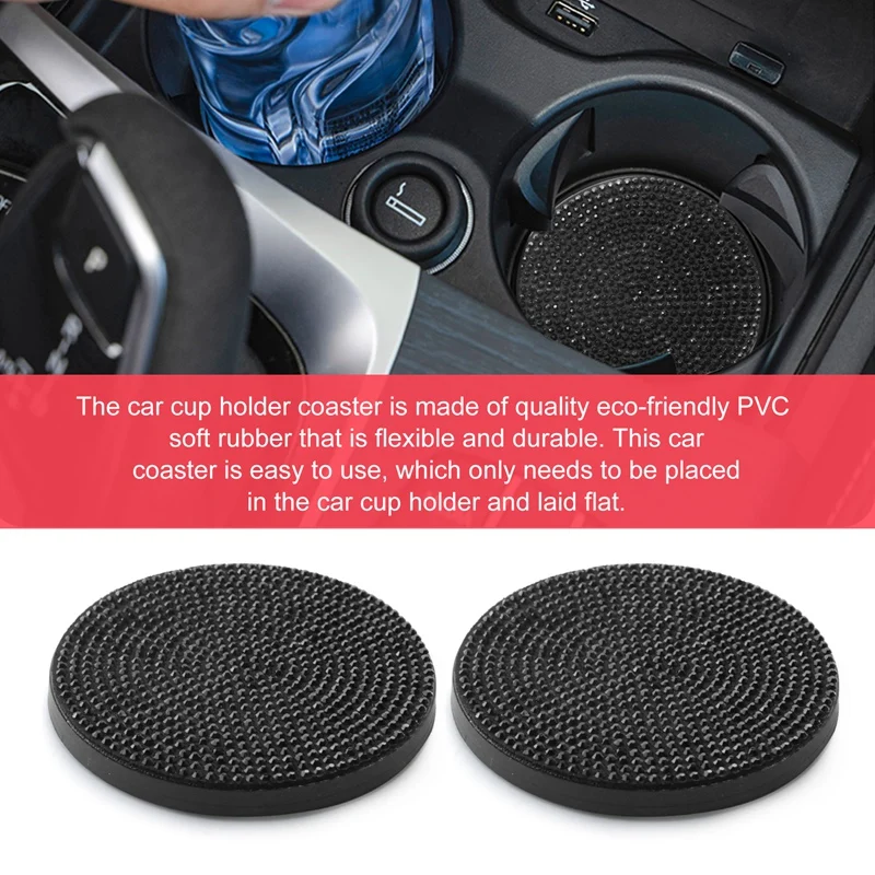 Подставка под стаканы для автомобиля 2 шт. в упаковке модные противоскользящие