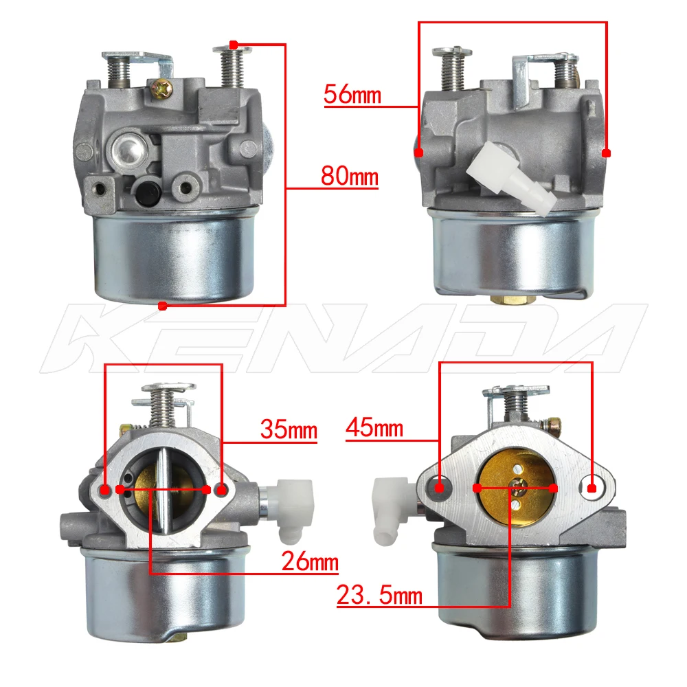 Карбюратор для Tecumseh 640075 640091 640297 TVM195 TVM220 TVM195- 150204 G Engine Carb