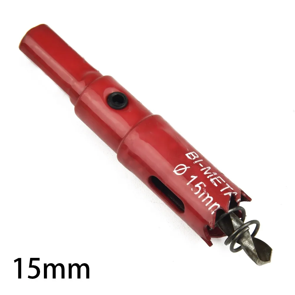 

15Mm-50Mm Hole Saw Arbor Bi Metal Drill Hole Metal Pilot Saw Practical