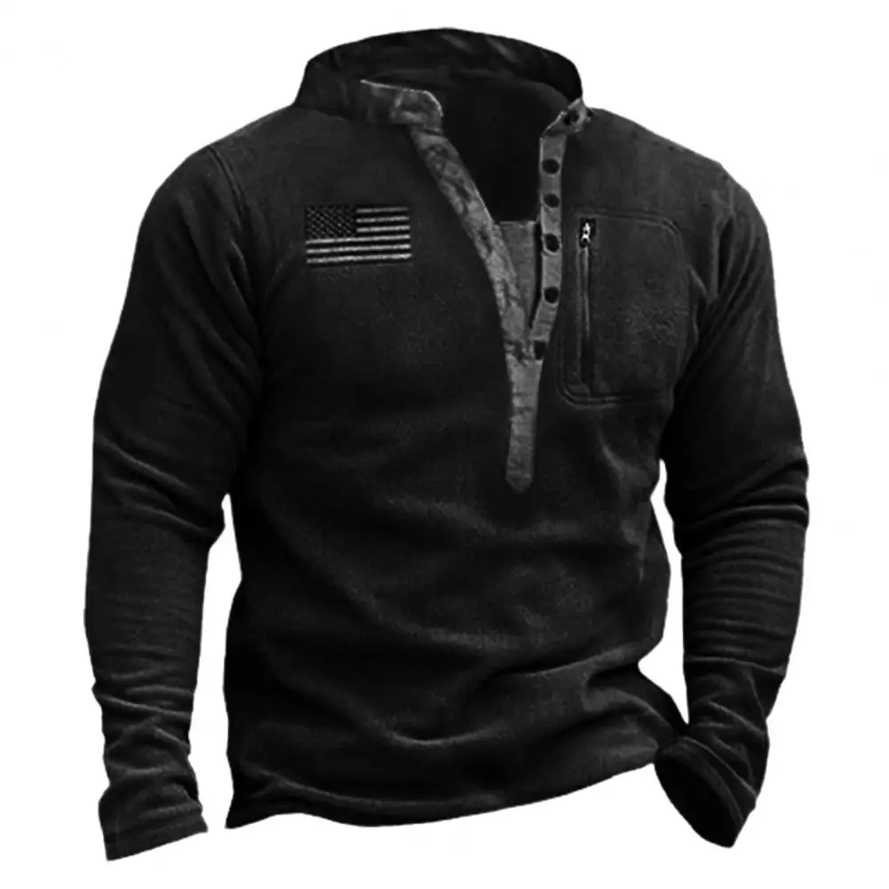 

Модный весенний свитшот с американским государственным флагом, Осенний свитшот, тренировочный термальный Свитшот